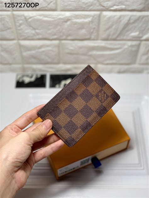 louis vuitton card holder vintage|louis vuitton card holder dupe.